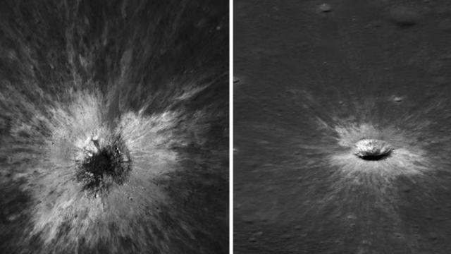 NASA, Ay'da Kolezyum Büyüklüğünde Krater Keşfetti