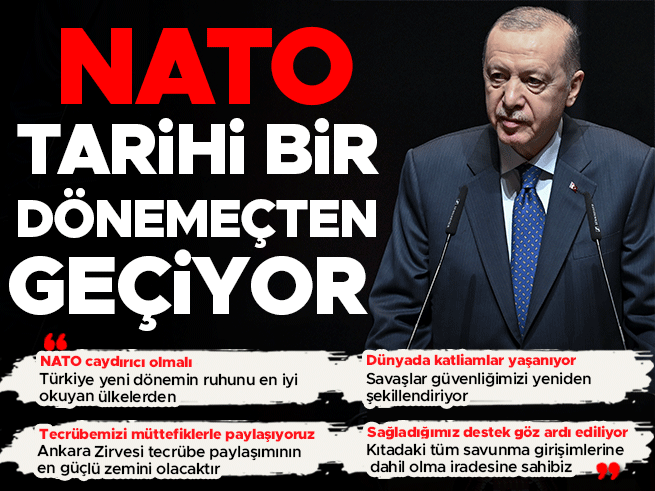 NATO Parlamento Zirvesi'nde Erdoğan'dan Kritik Mesajlar