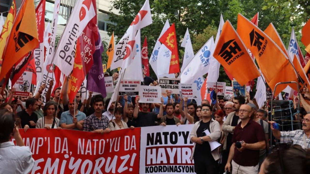 NATO Zirvesi öncesi üç kentte eş zamanlı protesto