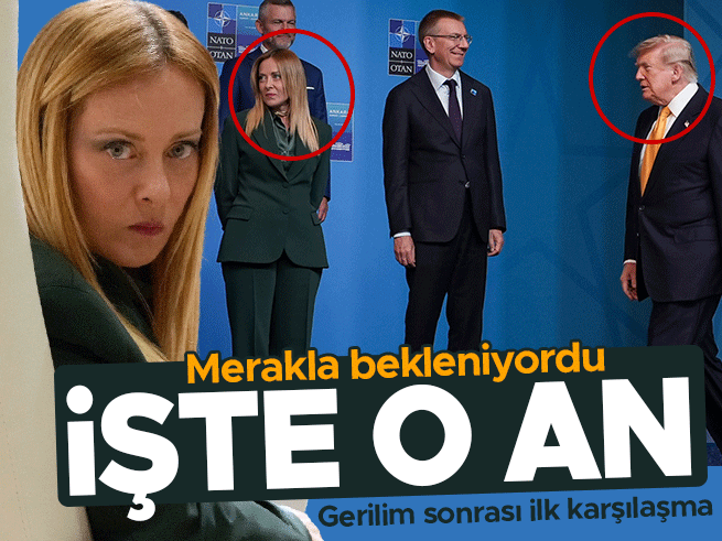NATO Zirvesi'nde Meloni-Trump gerilimi: Göz göze gelmediler