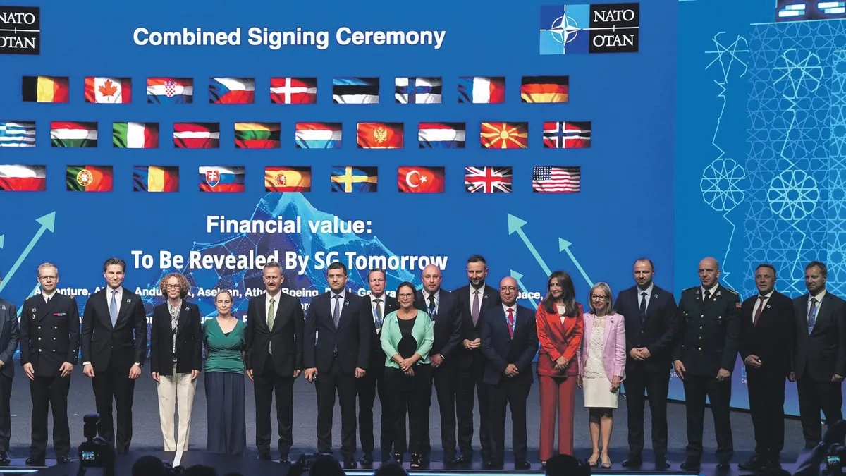 NATO zirvesinde Türk savunma sanayi devleri devrede: 350 milyon dolarlık anlaşma