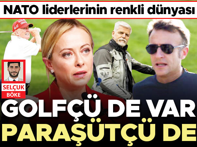 NATO Zirvesi'nin renkli liderleri: Ressam, koşucu, pilot
