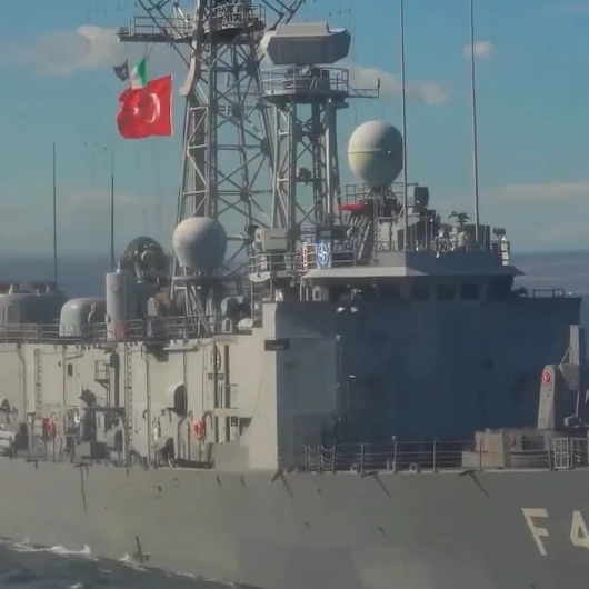 NATO'dan TCG Gediz paylaşımı: 'Bizi güvende tutuyor
