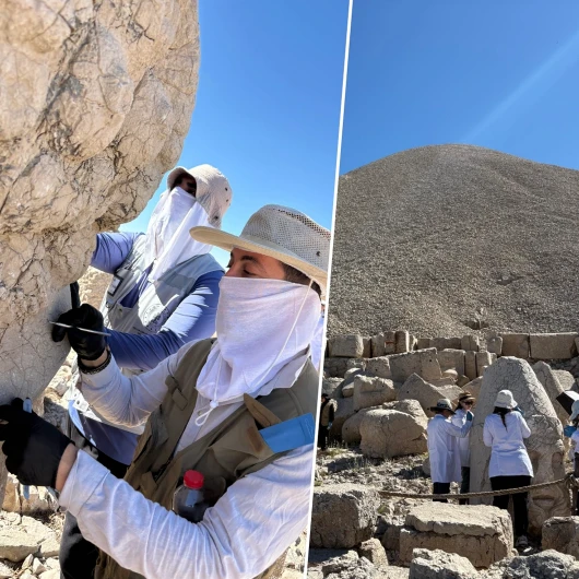 Nemrut’un Dev Heykellerine 5 Yıllık Koruma Kalkanı
