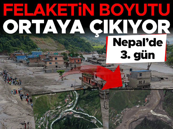 Nepal'de Sel Felaketi: 3. Gün Bilançosu Ağırlaşıyor, Trump'tan Yardım Sözü