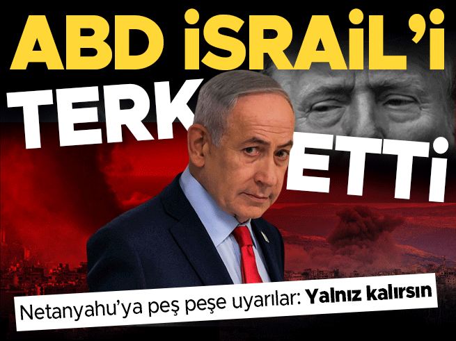 Netanyahu Trump'ın Desteğini Kaybetti: ABD'den İsrail Karşıtı Açıklamalar
