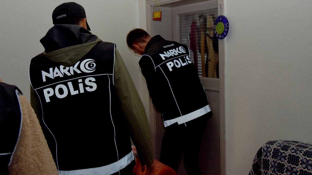 Nevşehir'de uyuşturucu operasyonu: 8 gözaltı