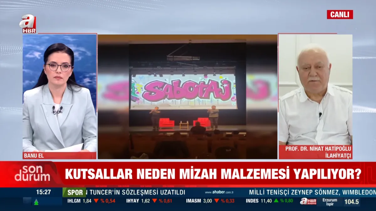 Nihat Hatipoğlu'ndan Deniz Göktaş'a sert tepki: Ebu Cehil mesleği