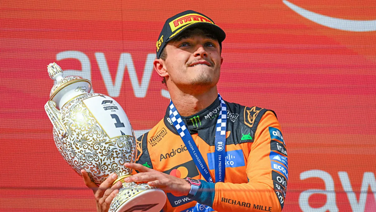 Norris Macaristan GP'de Zafere Ulaştı