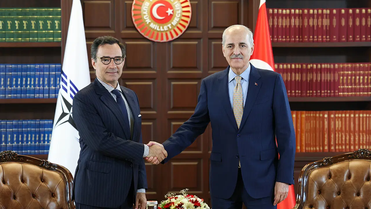 Numan Kurtulmuş, NATO PA Başkanı Perestrello ile İstanbul'da Görüştü