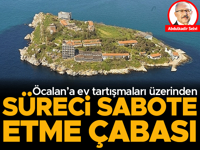 Öcalan’a Ev Tartışmaları Üzerinden Süreci Sabote Etme Çabası