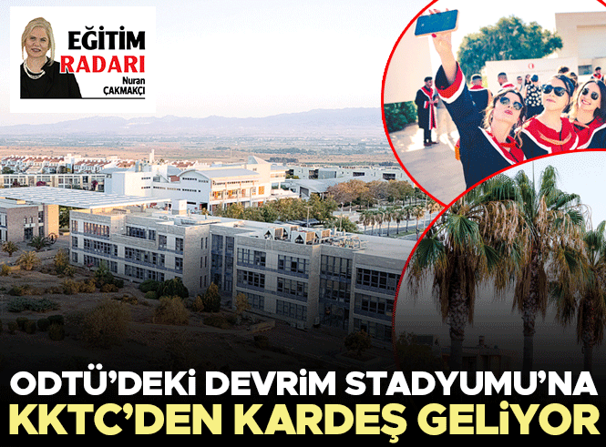 ODTÜ Devrim Stadyumu'na KKTC'den Barış Stadyumu Kardeş Geliyor