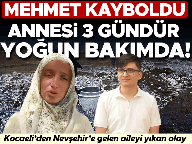 Oğlunu Ararken Fenalaşan Anne 3 Gündür Yoğun Bakımda