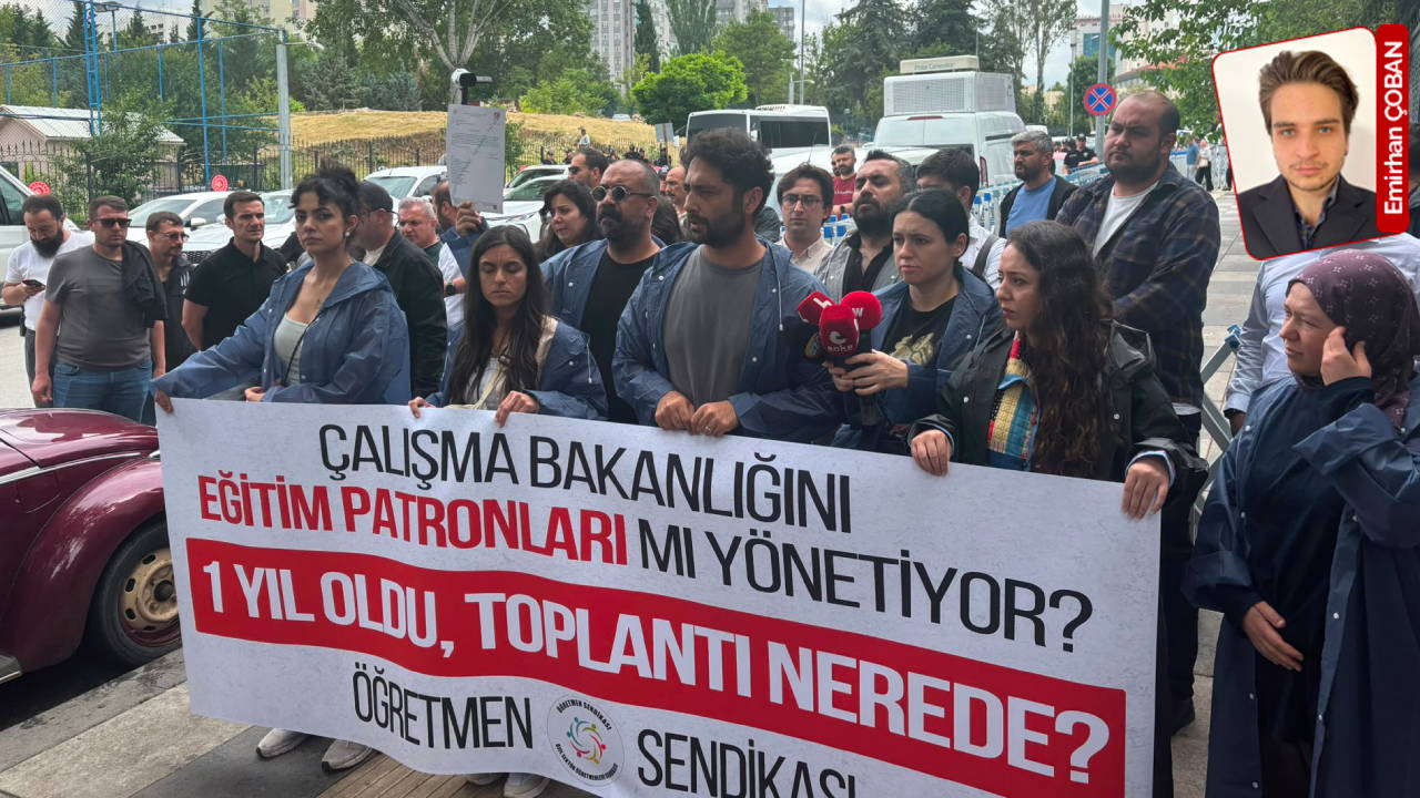 Öğretmenlerden Bakanlık Önünde Açlık Grevi: 'Somut Adım İstiyoruz