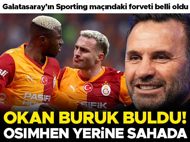 Okan Buruk, Osimhen'in yerine golcüsünü buldu! Sporting'e özel tercih