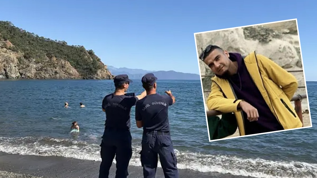 Okul müdür yardımcısı Fethiye'de denizde kayboldu