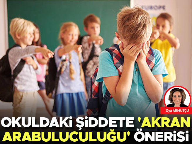 Okul Şiddetine Akran Arabuluculuğu Önerisi