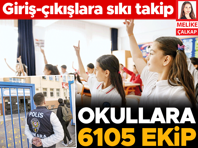 Okullar Sıkı Güvenlikle Açılıyor: 81 İlde 6 Bin 105 Ekip Görevde