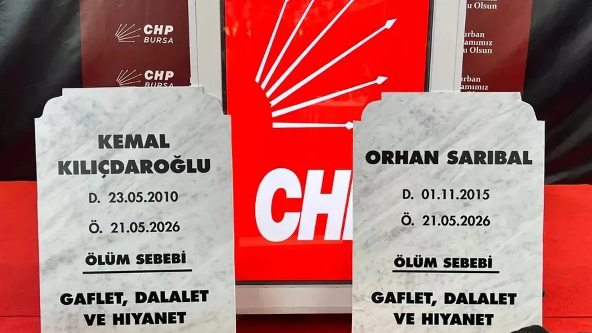 Ölüm sebebi gaflet ve dalalet! Kılıçdaroğlu'nun mezar taşı dikildi