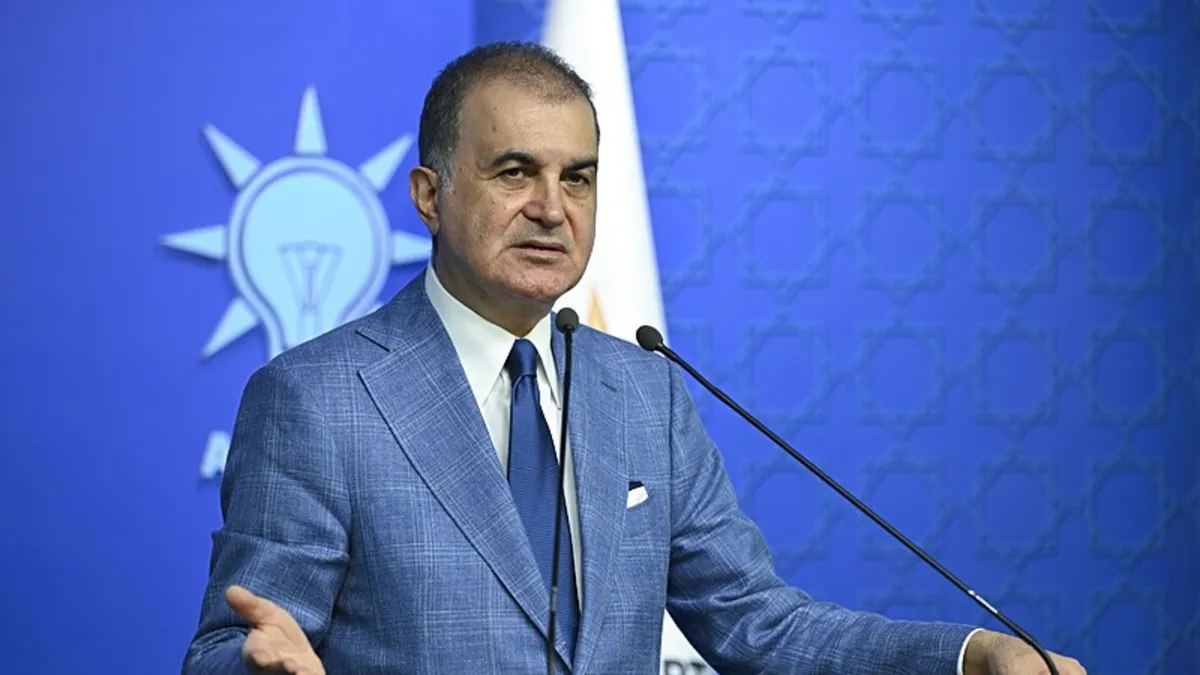 Ömer Çelik'ten Çerçeve Yasa Açıklaması: Sürecin En Önemli Aşaması
