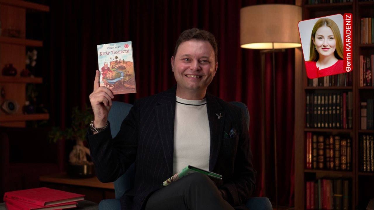Ömür Kurt’un ‘Kitap Tamircisi’ Çin’de Türkiye’yi temsil ediyor