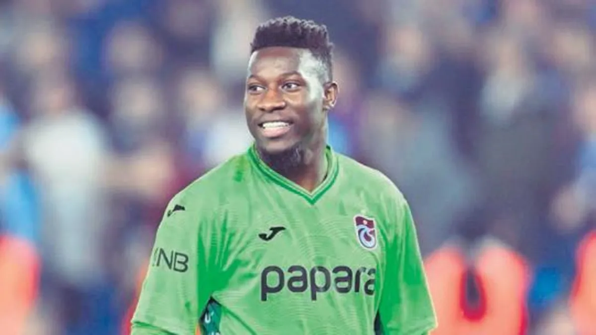 Onana, Trabzon'da İsabet Oranıyla Zirvede