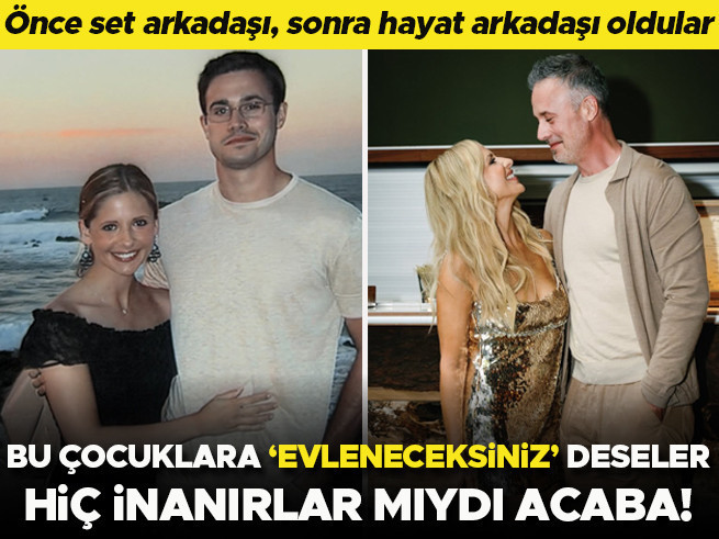 Önce Set Arkadaşı, Sonra Hayat Arkadaşı Oldular