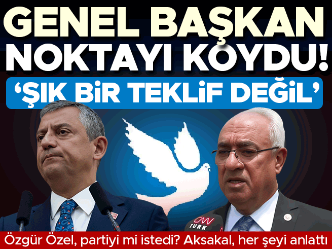 DSP Genel Başkanı Önder Aksakal: 'Özgür Özel partimizi istedi' iddialarını yanıtladı