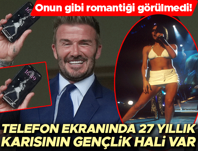 Onun gibi romantiği görülmedi… Telefon ekranında 27 yıllık karısının gençlik fotoğrafı duruyor