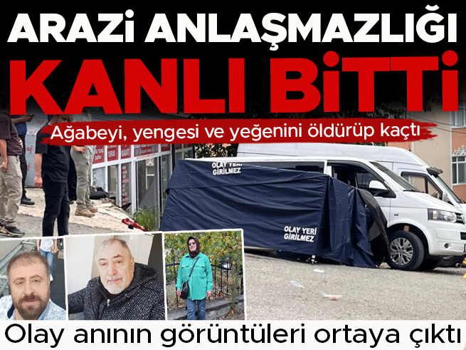 Ordu'da arazi kavgası kanlı bitti: 3 ölü, 1 firari