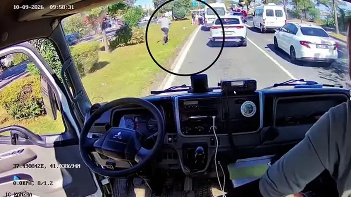 Ordu'da Heimlich manevrası ile hayat kurtaran sürücü