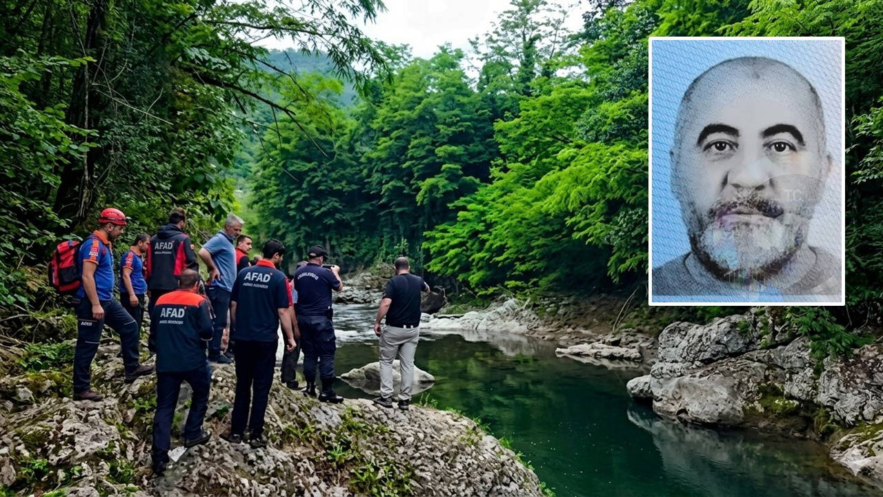 Ordu'da yürek burkan görüntü: Kızının gözü önünde ırmağa düşen baba hayatını kaybetti
