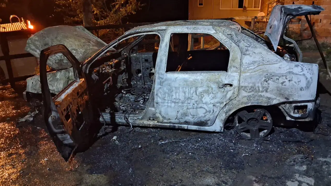 Ordu'da sendika başkanının aracı kundaklandı