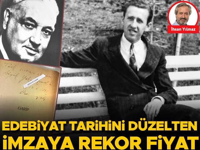 Orhan Veli'nin imzalı 'Garip' kitabı müzayedede rekor kırdı
