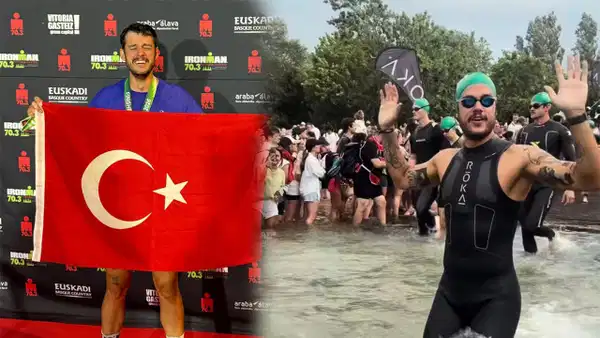 Orkun Işıtmak İspanya'daki zorlu Ironman yarışını tamamladı: Eleştirilere madalyalı yanıt