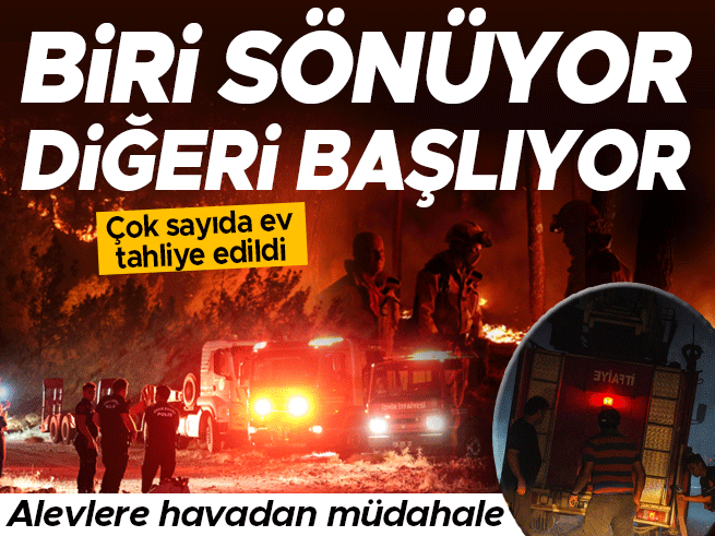 Orman Yangınları Türkiye'yi Sardı: Muğla, Balıkesir ve Antalya'da Ateşle Mücadele Sürüyor