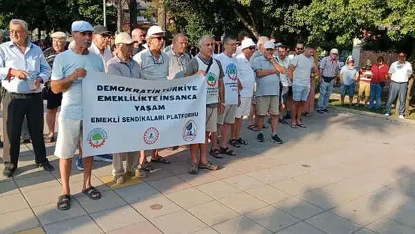 Ortaca'da emeklilerden enflasyon tepkisi: 'Mutfaktaki yangın sürüyor