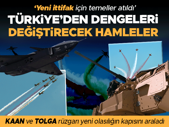 Orta Doğu'da KAAN ve TOLGA Rüzgarı: Türkiye'den Doğu Akdeniz Hamlesi