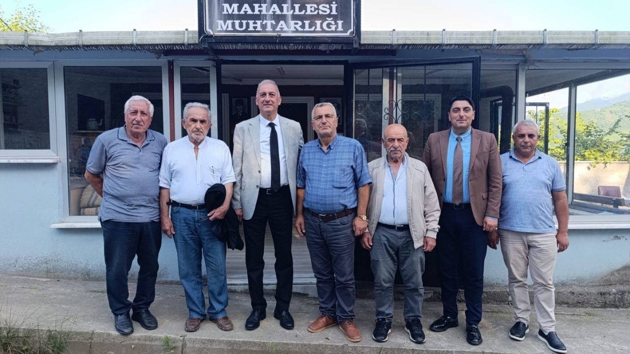 Ortahisar Belediyesi 87 Mahalleyi Ziyaret Etti, Muhtarların Sorunlarını Yerinde Dinledi