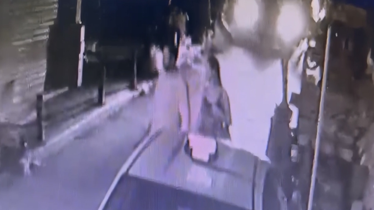 Ortaköy'de Havaya Ateş Açan Şüpheli Motosikletle Yakalandı