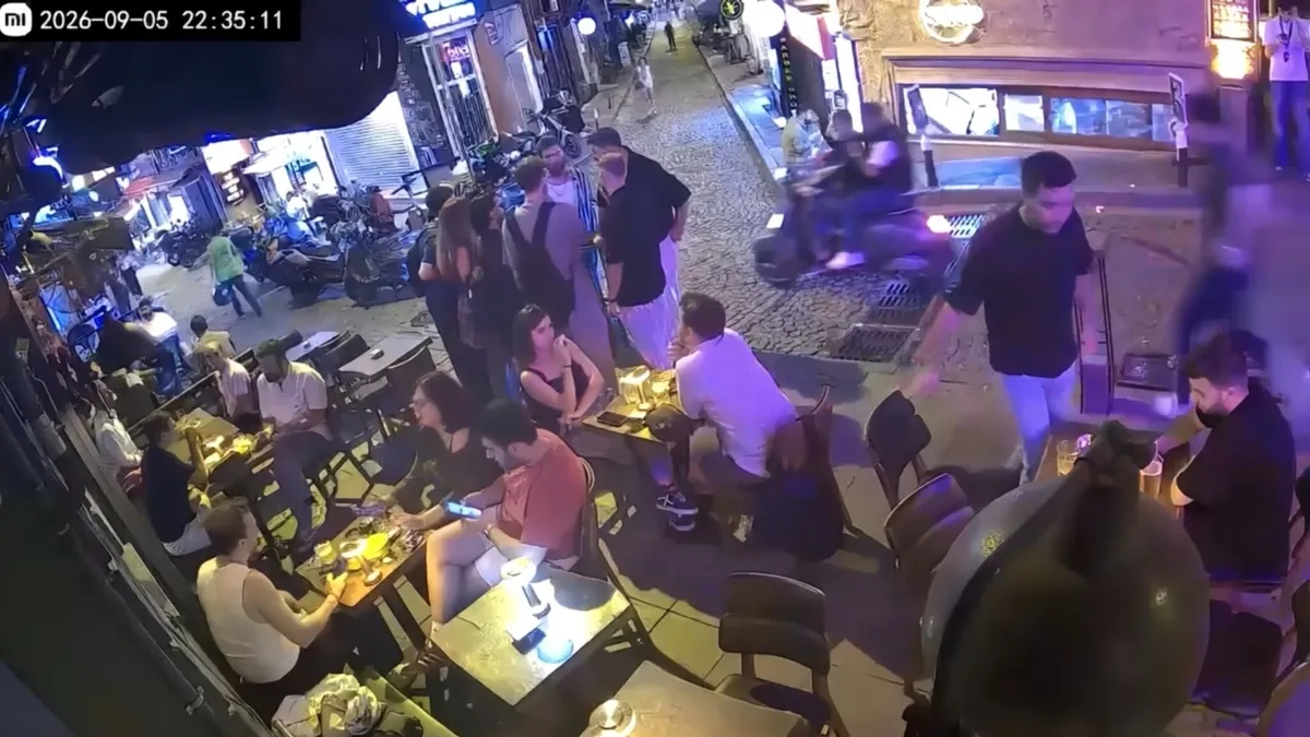 Ortaköy'de Havaya Ateş Açan Şüpheli Motosiklette Yakalandı