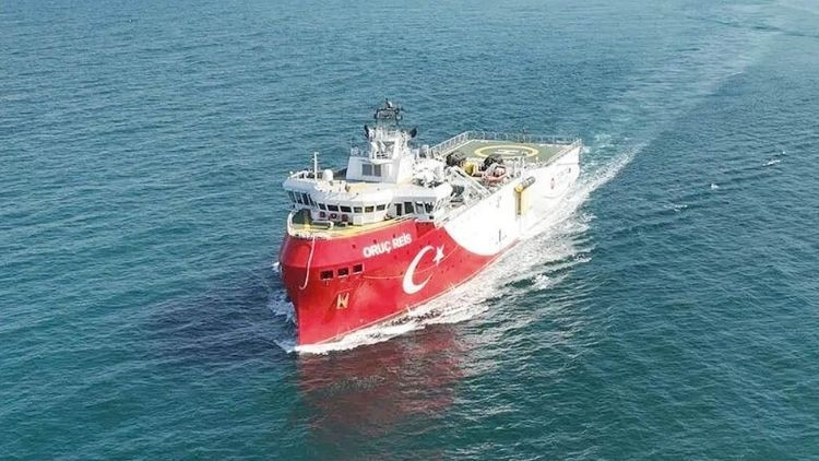 Oruç Reis Akdeniz'de NAVTEX ile göreve başlıyor: KKTC'ye doğalgaz hattı