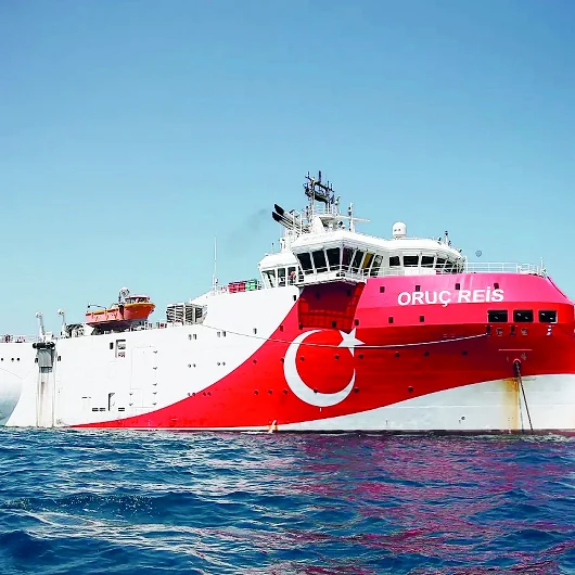 Oruç Reis KKTC Gaz Hattı İçin Sahada