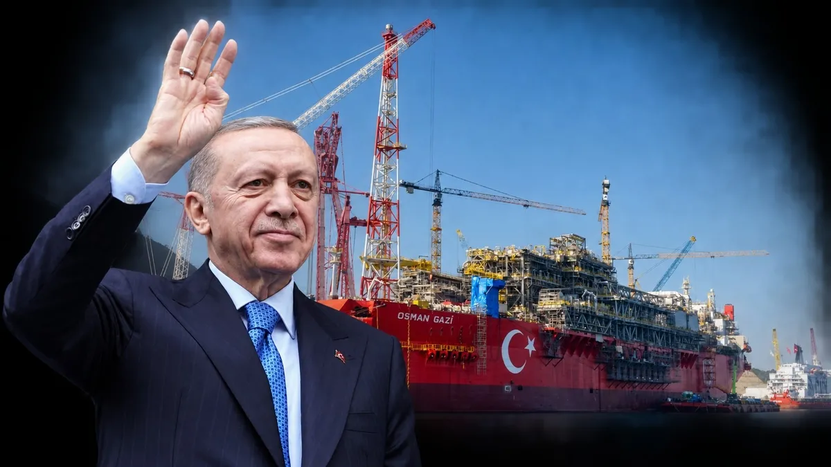 Osman Gazi Filyos'tan Karadeniz'e uğurlandı: 'Mavi Vatan'ın ilk fabrikası