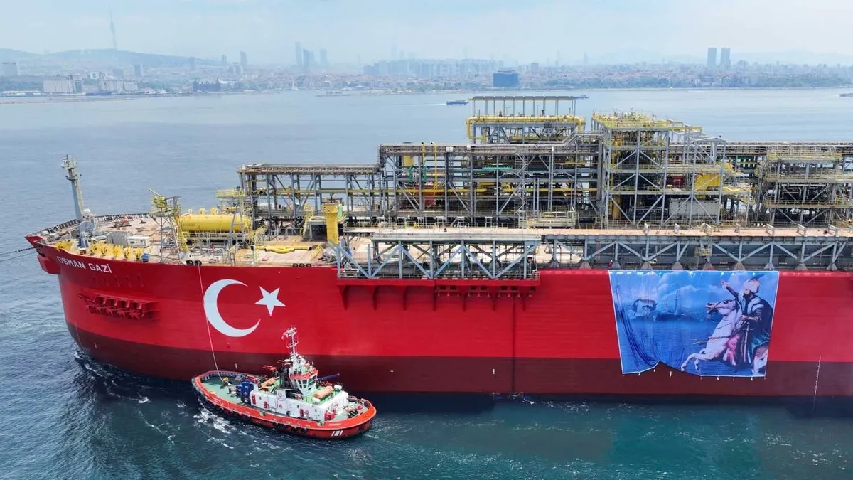 Osman Gazi ile yerli gaz üretimi ikiye katlanacak: 8 milyon haneye yetecek