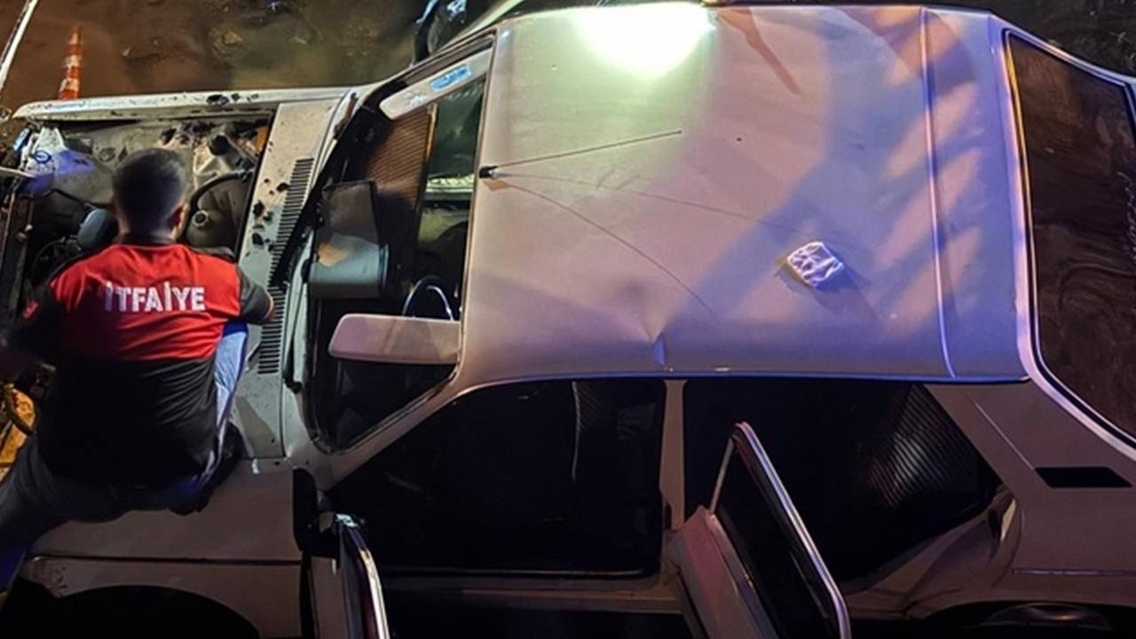 Osmaniye'de hafriyat kamyonu ile otomobil çarpıştı: 1 ölü, 2 yaralı