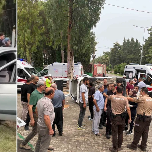 Osmaniye'nin Düziçi ilçesinde kaza: 5 yaralı