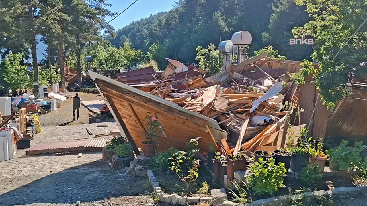 Osmaniye'de yayla evlerinin yıkımı başladı: Vatandaş tepkili