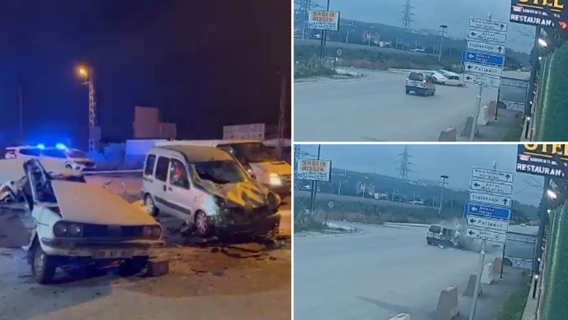 Osmaniye'de zincirleme kaza: 1 ölü, 6 yaralı
