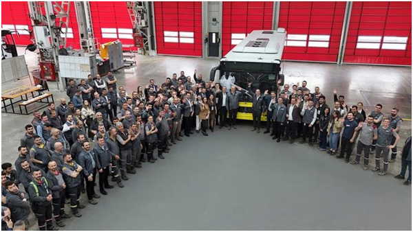 Otokar'dan İlk Mercedes-Benz Conecto Otobüs Üretimi